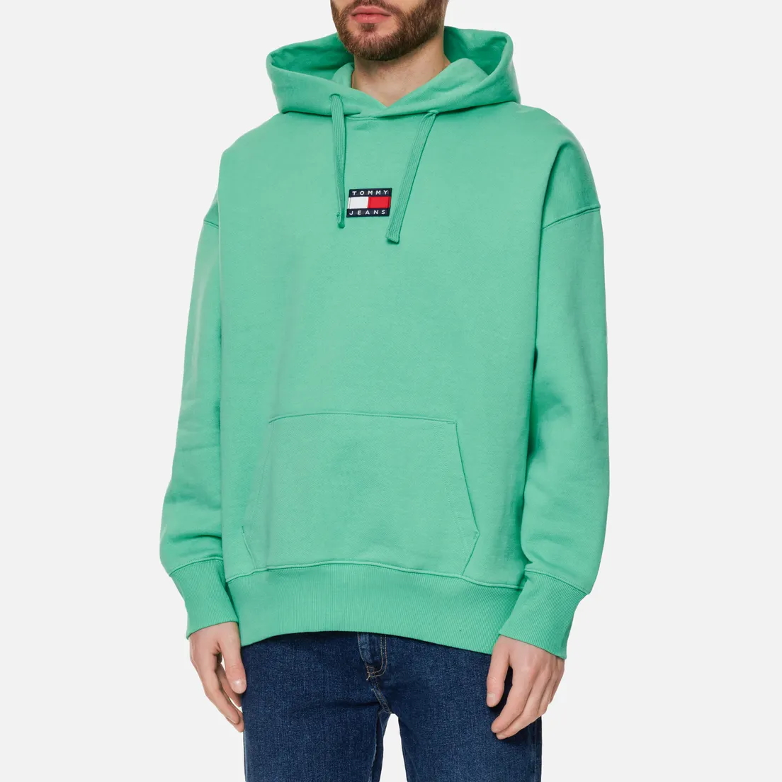 Tommy Jeans Мужская толстовка Badge Organic Cotton Hoodie