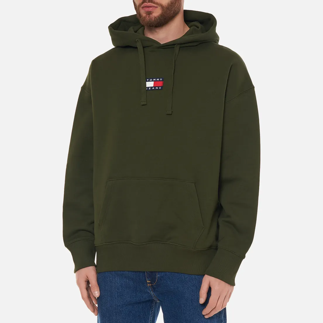 Tommy Jeans Мужская толстовка Badge Organic Cotton Hoodie