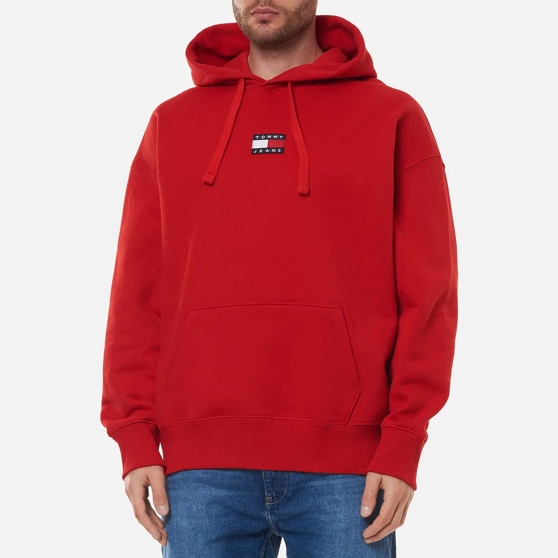 Tommy Jeans Мужская толстовка Badge Organic Cotton Hoodie