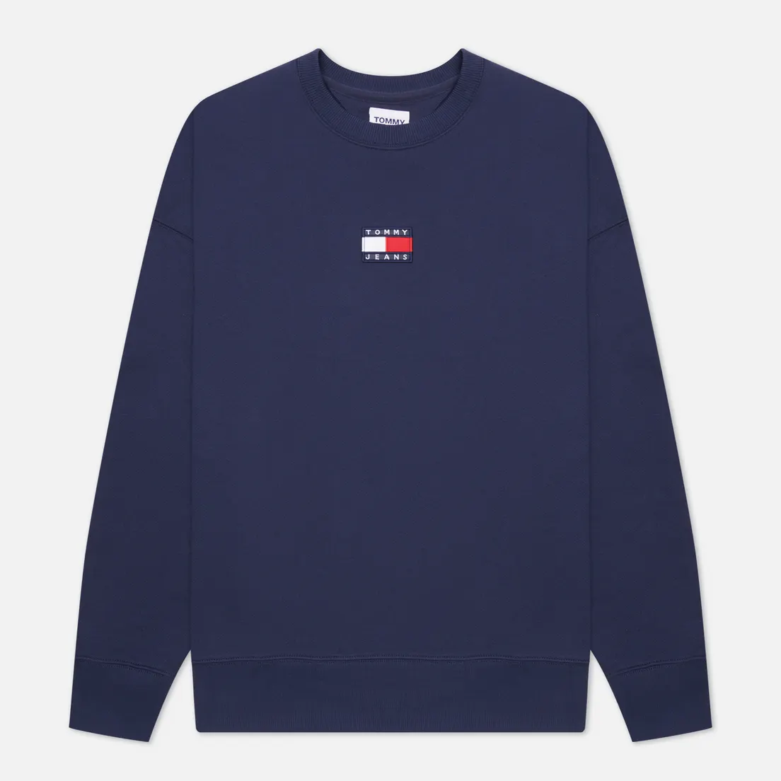 Tommy Jeans Мужская толстовка Badge Organic Cotton Crew Neck