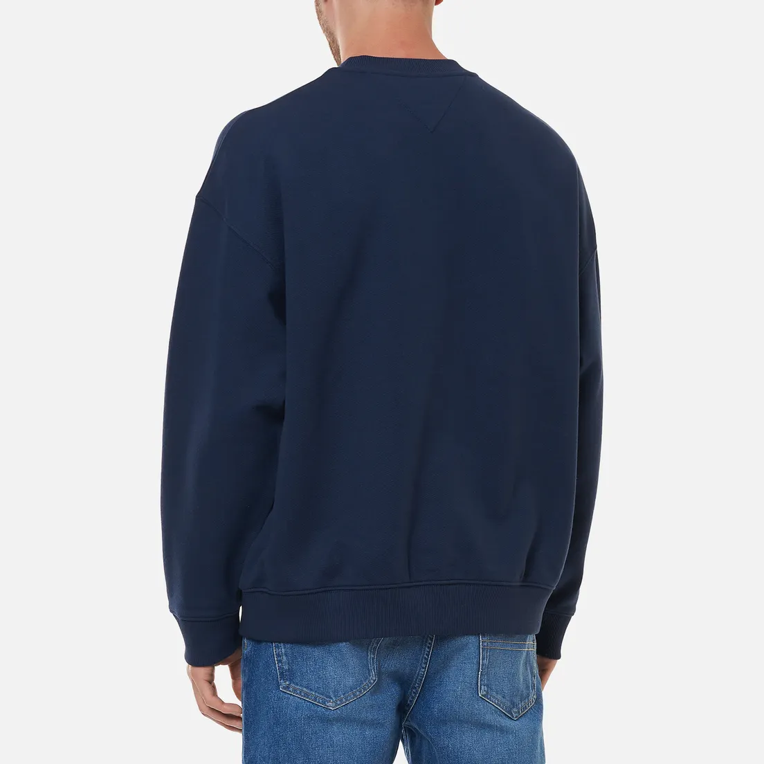 Tommy Jeans Мужская толстовка Seasonal Straight Logo Crew Neck