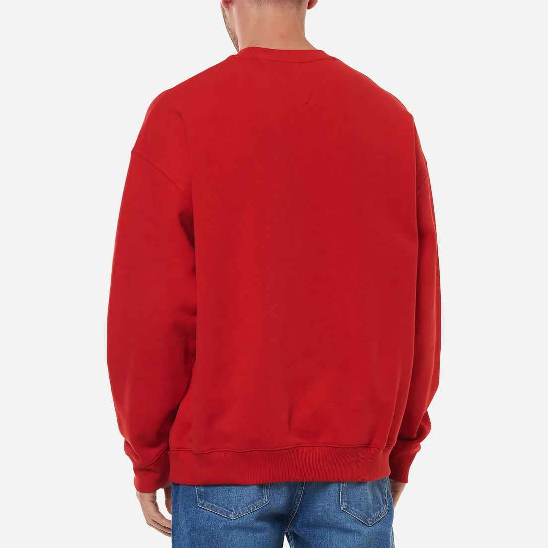 Tommy Jeans Мужская толстовка Seasonal Straight Logo Crew Neck