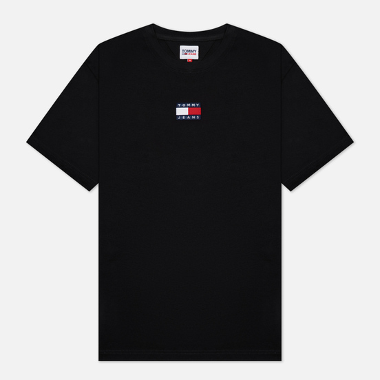 Мужская футболка Tommy Jeans Tommy Badge Pure Organic Cotton Black