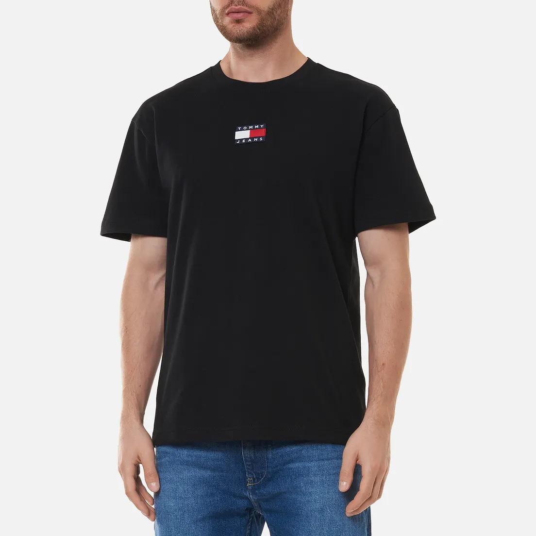 Tommy Jeans Мужская футболка Tommy Badge Pure Organic Cotton