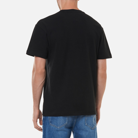 Мужская футболка Tommy Jeans Tommy Badge Pure Organic Cotton Black