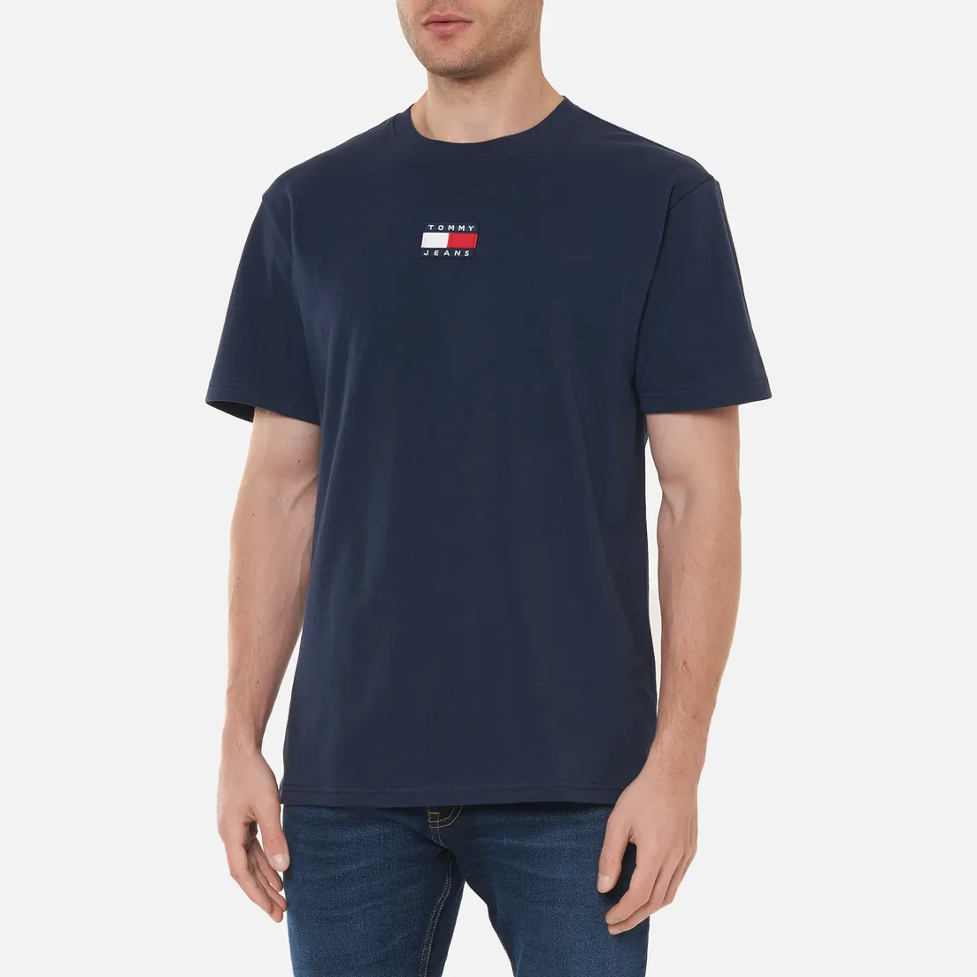 Tommy Jeans Мужская футболка Tommy Badge Pure Organic Cotton