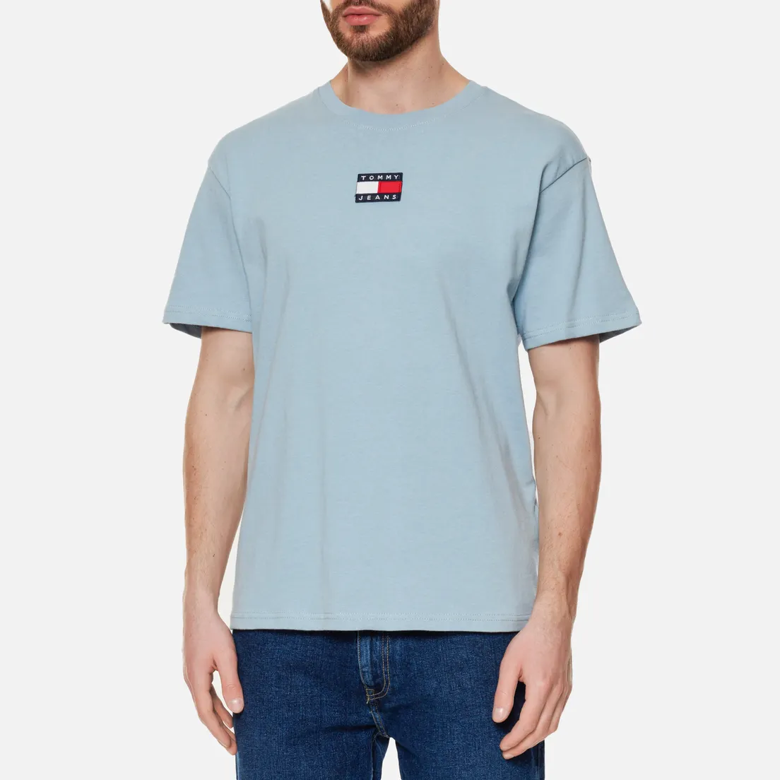 Tommy Jeans Мужская футболка Tommy Badge Pure Organic Cotton