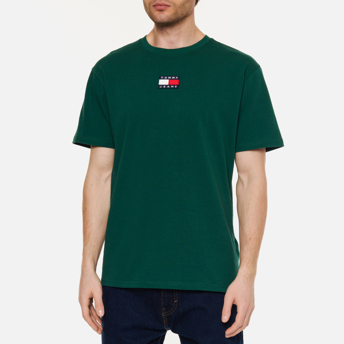 Tommy Jeans Мужская футболка Tommy Badge Pure Organic Cotton