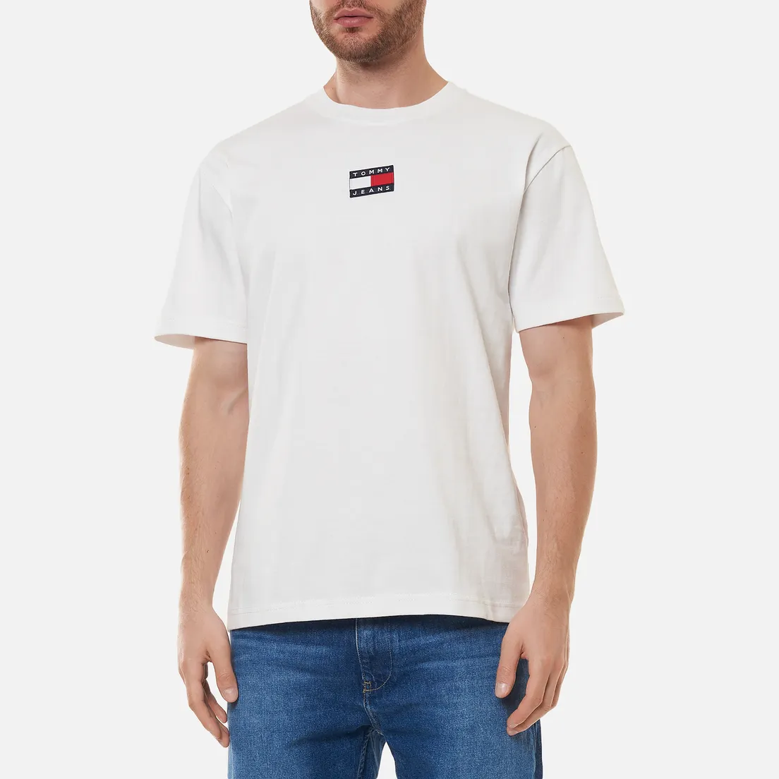 Tommy Jeans Мужская футболка Tommy Badge Pure Organic Cotton