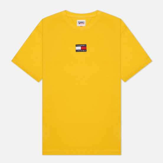 Мужская футболка Tommy Jeans Tommy Badge Pure Organic Cotton Pollen