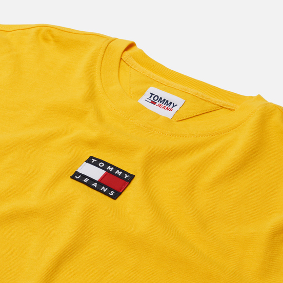 Мужская футболка Tommy Jeans Tommy Badge Pure Organic Cotton Pollen