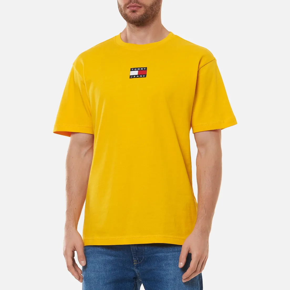 Tommy Jeans Мужская футболка Tommy Badge Pure Organic Cotton