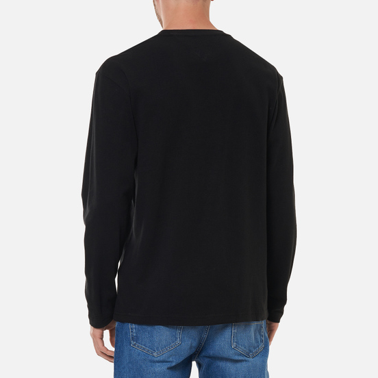 Мужской лонгслив Tommy Jeans Tommy Badge Pure Organic Cotton Black