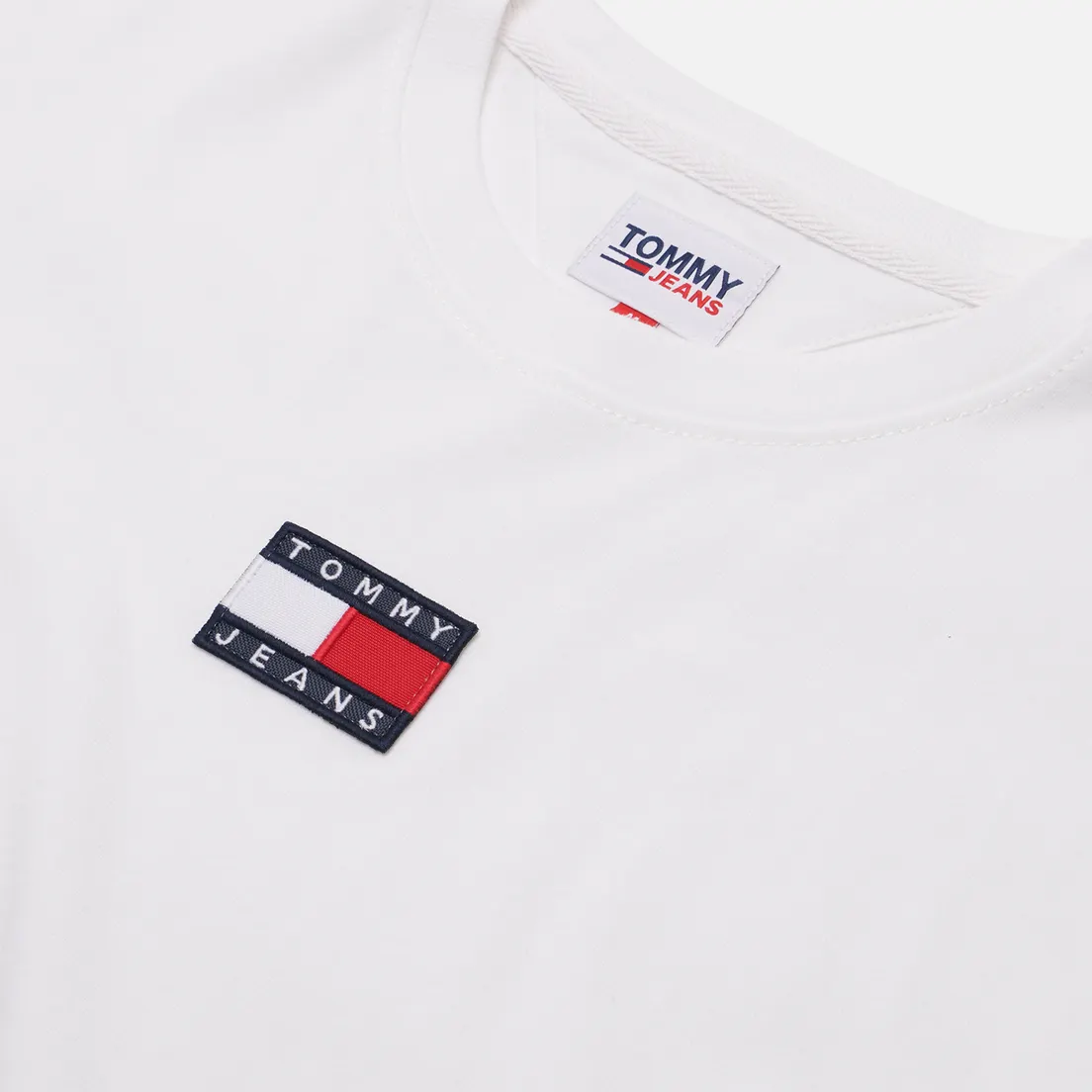 Tommy Jeans Мужской лонгслив Tommy Badge Pure Organic Cotton
