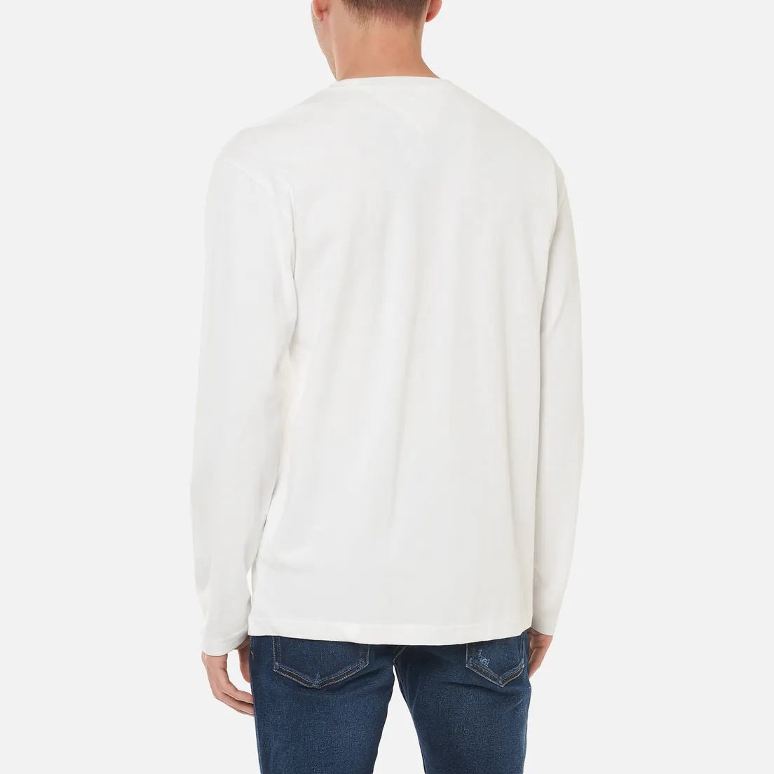 Tommy Jeans Мужской лонгслив Tommy Badge Pure Organic Cotton