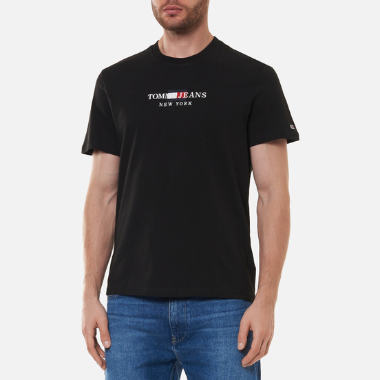 Мужская футболка Tommy Jeans Timeless Tommy 1 Black