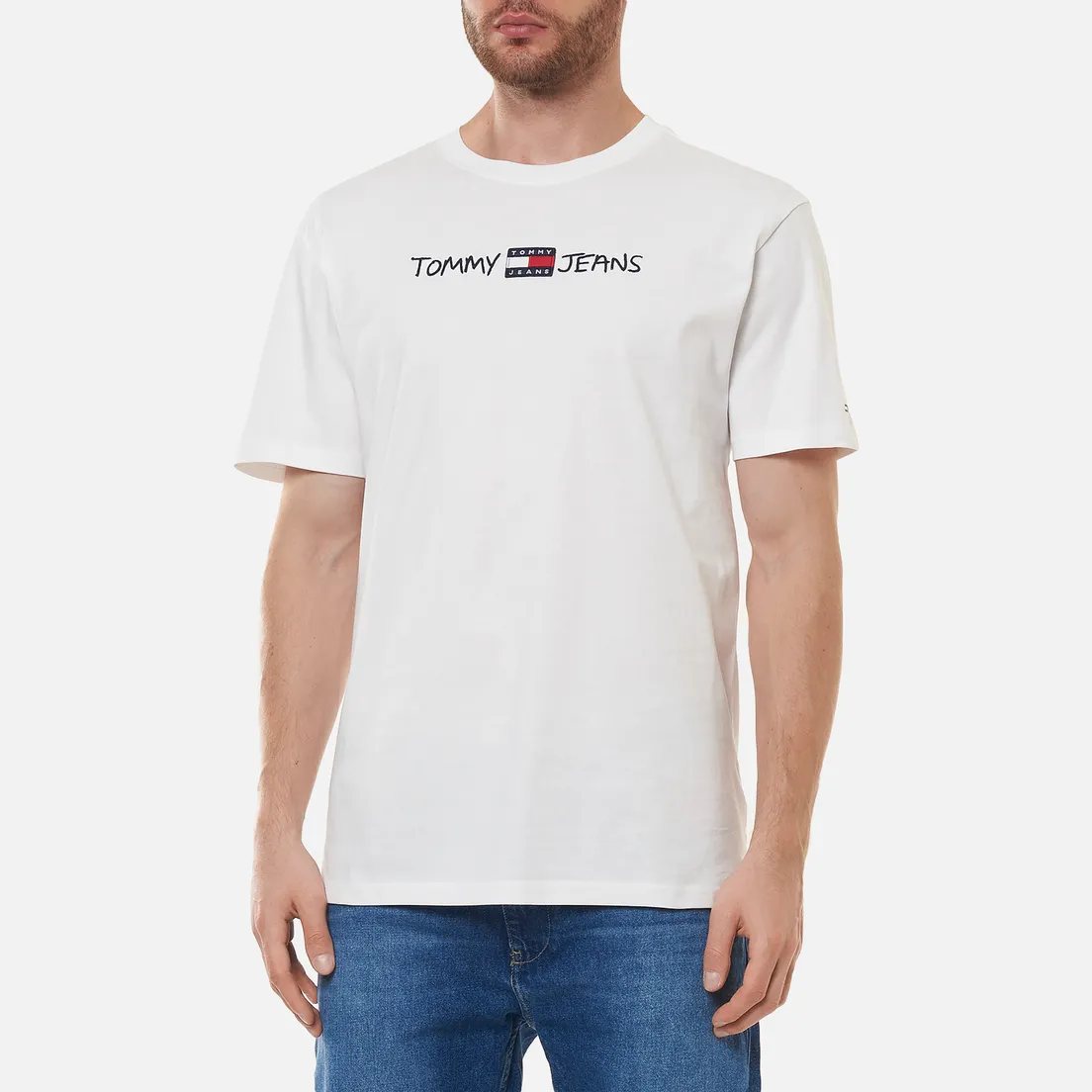 Tommy Jeans Мужская футболка Linear Written Logo