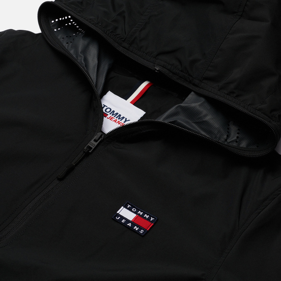 Мужская куртка Tommy Jeans Hooded Wind Black