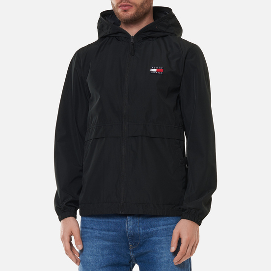 Мужская куртка Tommy Jeans Hooded Wind Black