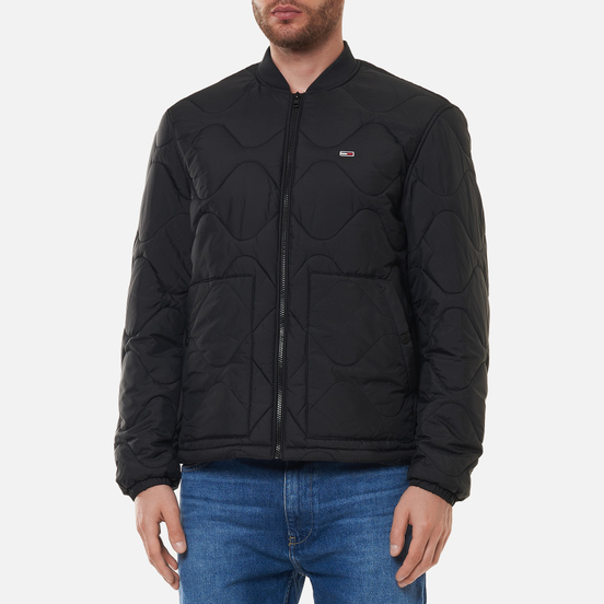 Мужская куртка бомбер Tommy Jeans Quilted Black