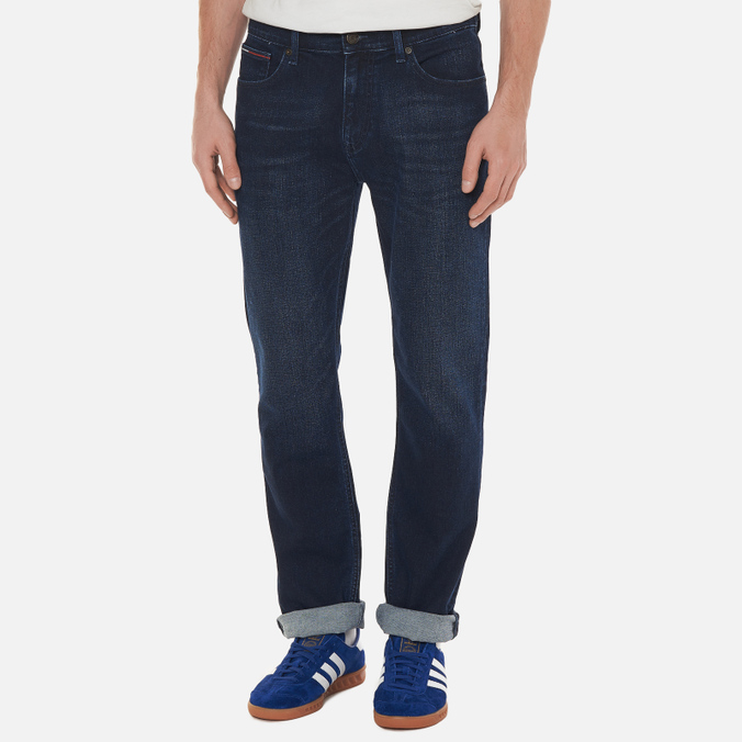 Мужские джинсы Tommy Jeans, цвет синий, размер 32/32 DM0DM111131BK Ryan Regular Straight BE162 - фото 4