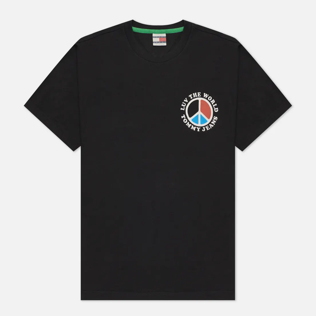 Tommy Jeans Мужская футболка Luv The World Peace Logo
