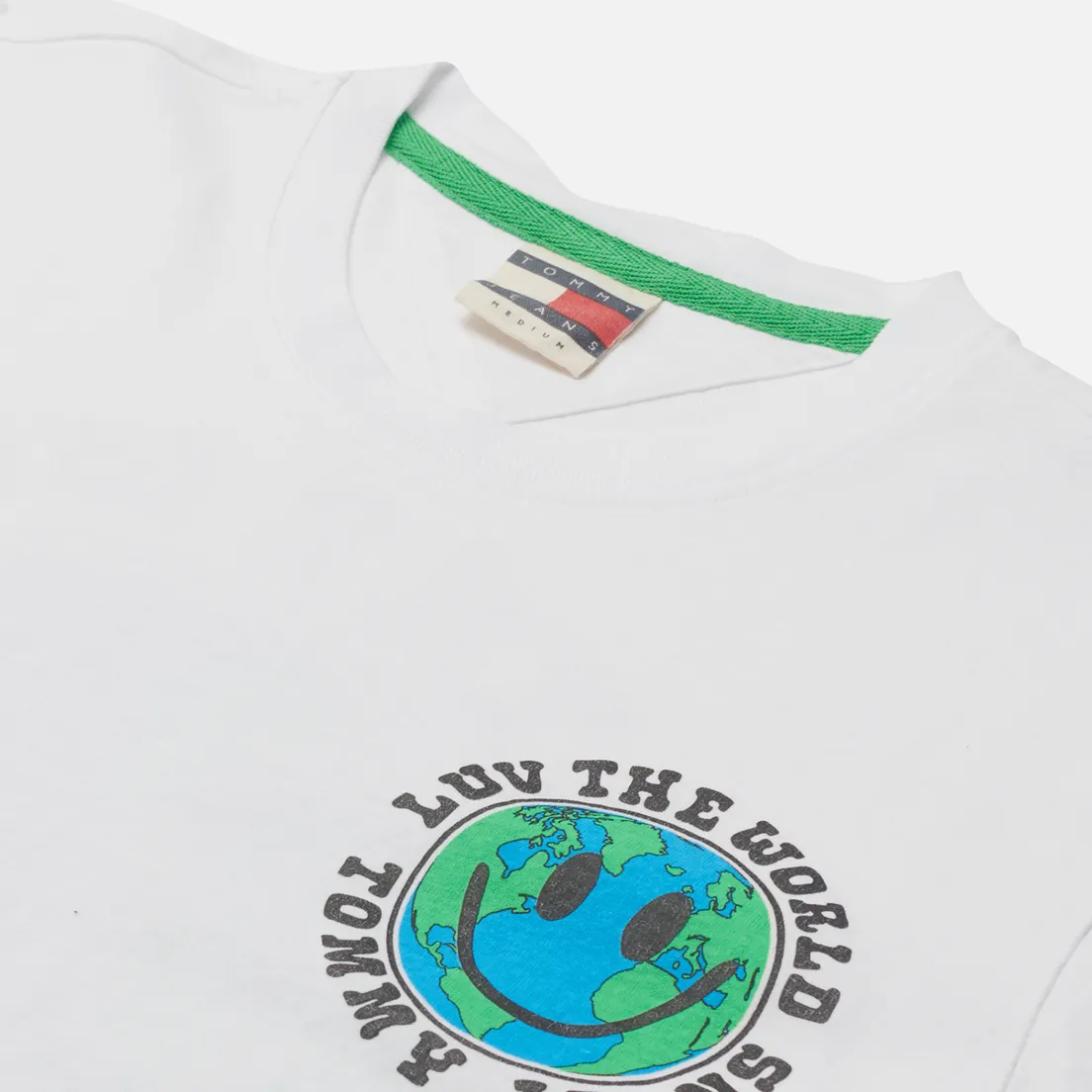 Tommy Jeans Мужская футболка Luv The World Globe Graphic