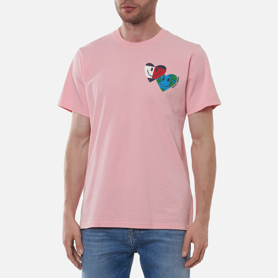 Мужская футболка Tommy Jeans Luv The World Heart Face Iced Rose