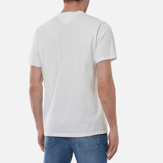 Мужская футболка Tommy Jeans Luv The World Logo White
