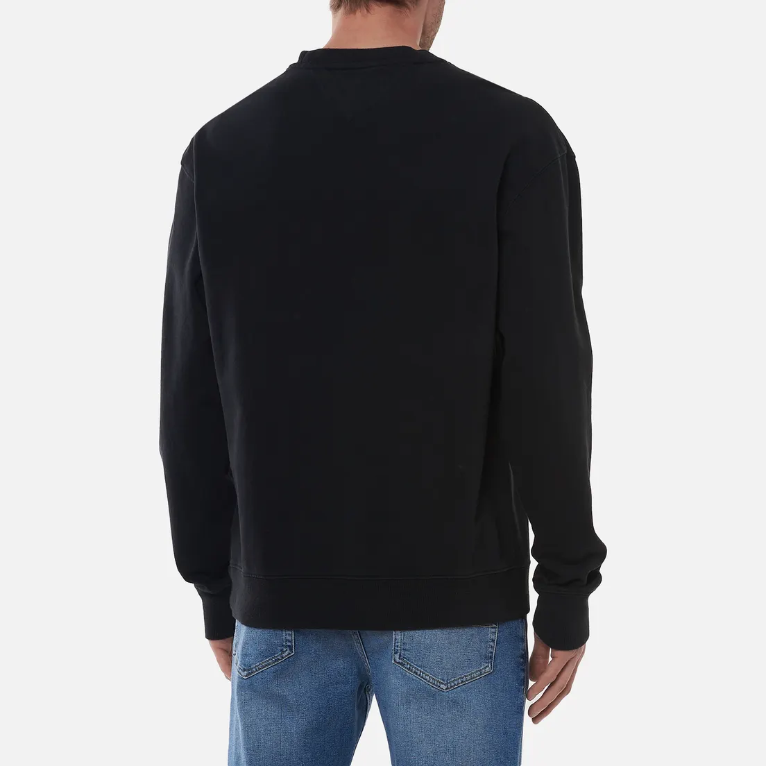 Tommy Jeans Мужская толстовка Luv The World Logo Crew Neck