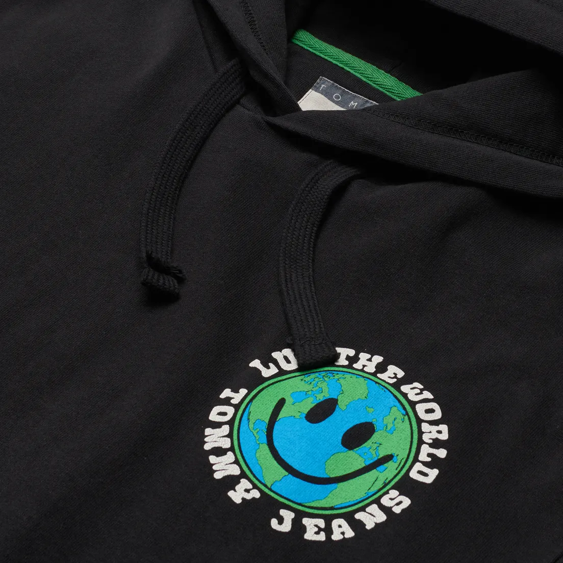 Tommy Jeans Мужская толстовка Luv The World Logo Hoody