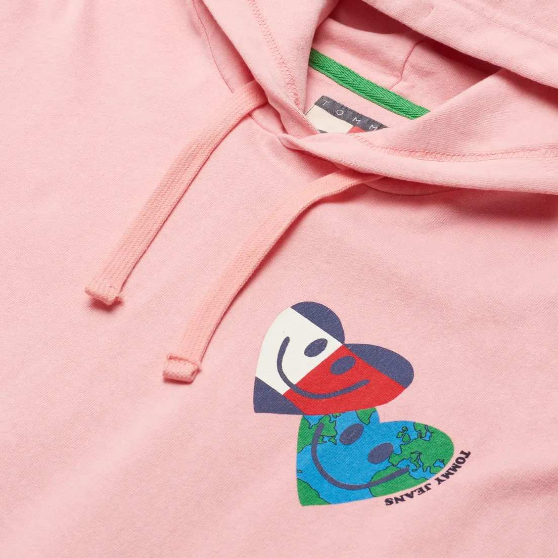 Tommy Jeans Мужская толстовка Luv The World Hearts Hoody