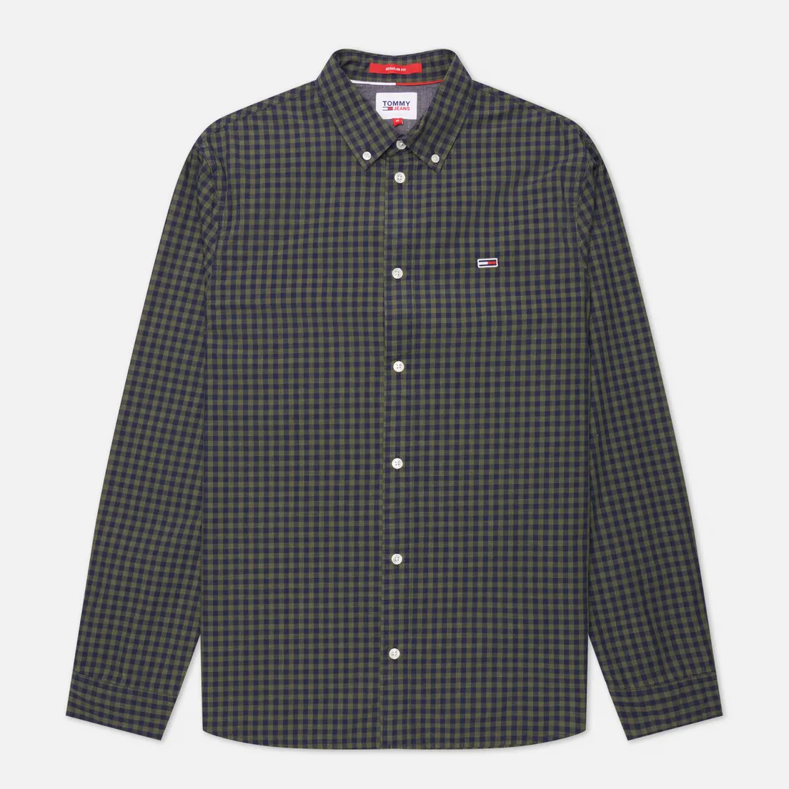Tommy Jeans Мужская рубашка Heather Gingham
