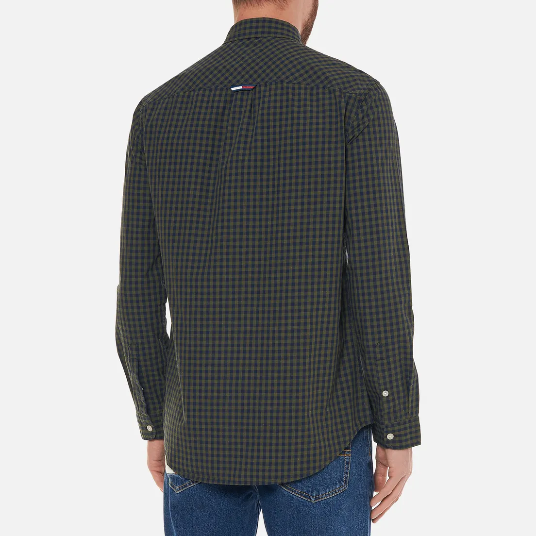 Tommy Jeans Мужская рубашка Heather Gingham