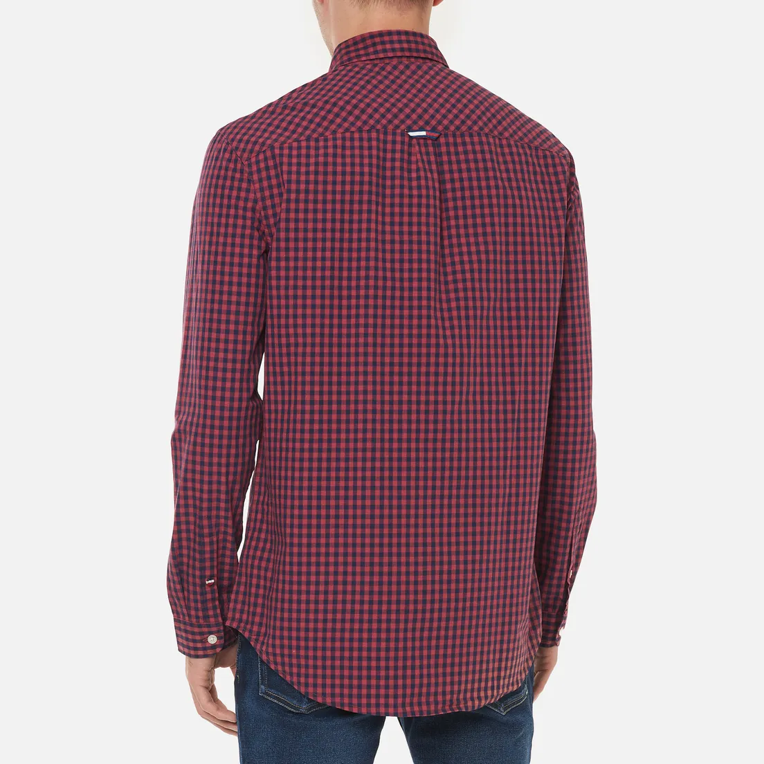Tommy Jeans Мужская рубашка Heather Gingham