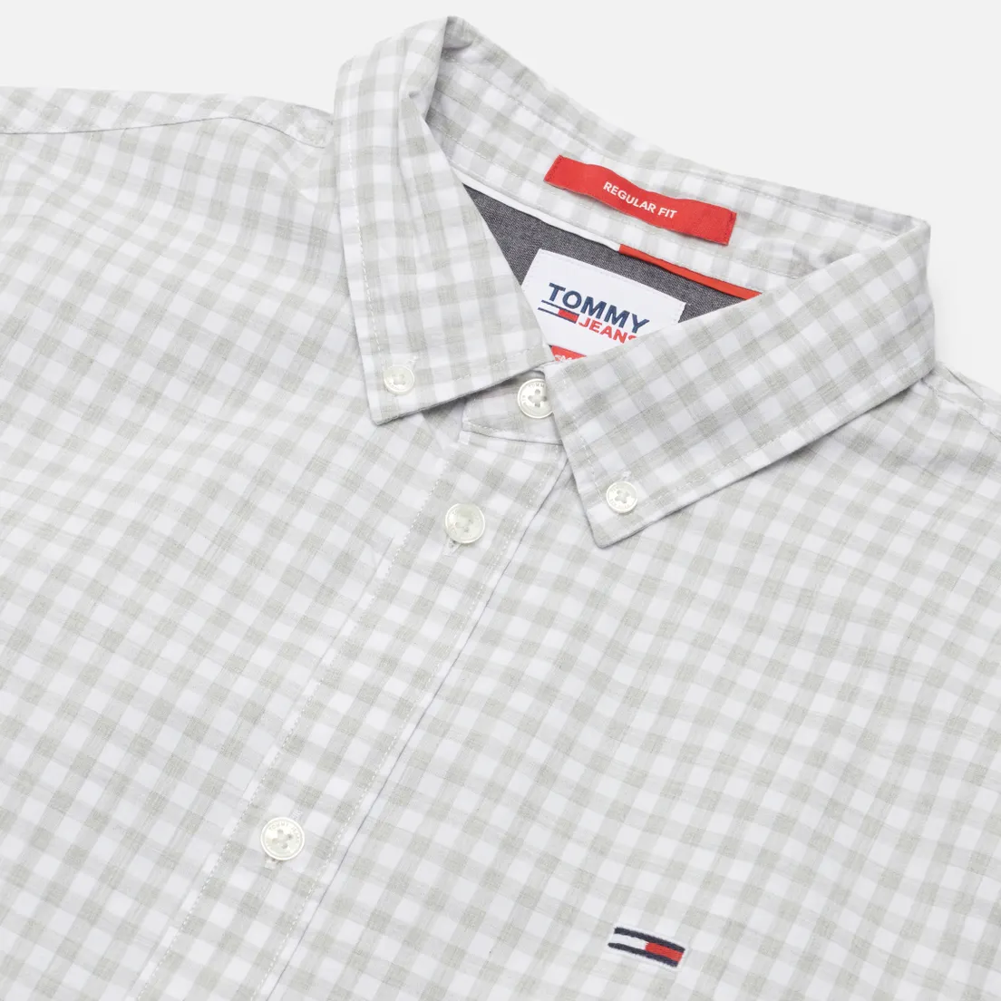 Tommy Jeans Мужская рубашка Heather Gingham