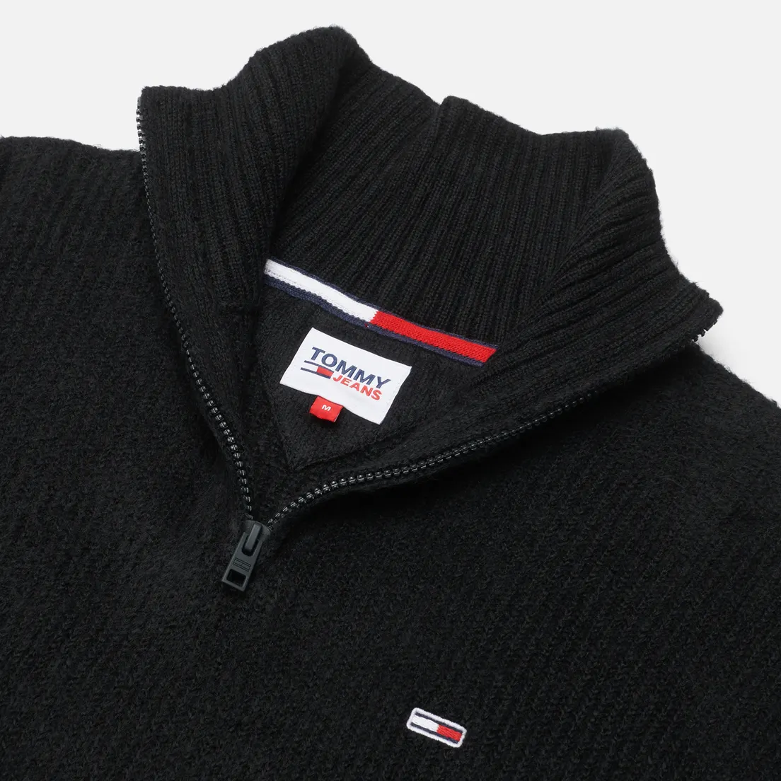 Tommy Jeans Мужской свитер Chunky Knit Zip Through