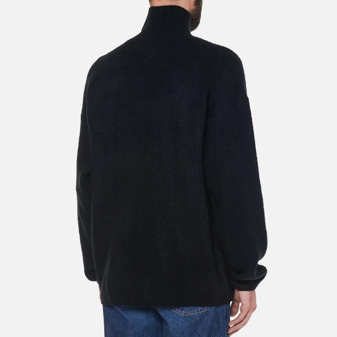 Tommy Jeans Мужской свитер Chunky Knit Zip Through