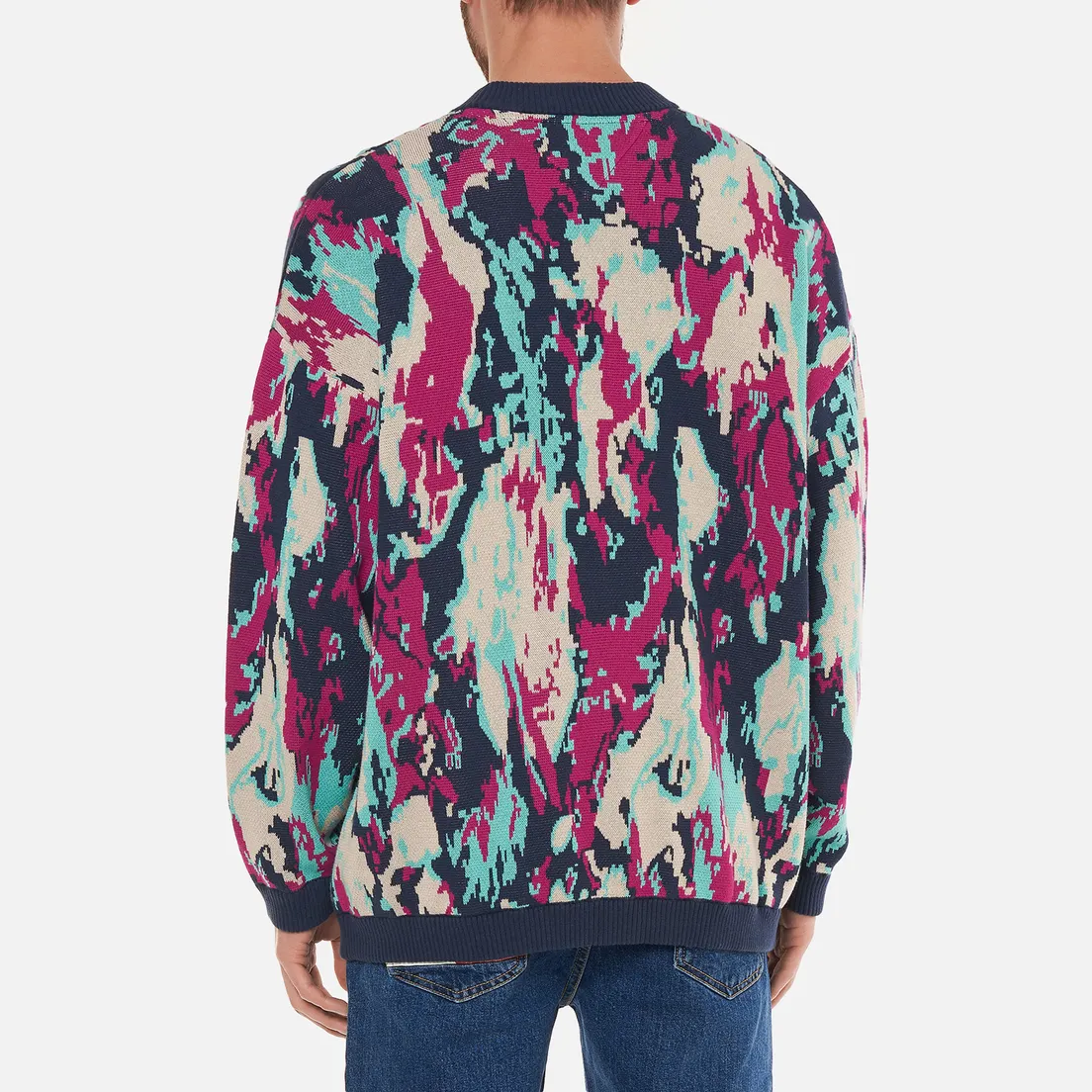 Tommy Jeans Мужской свитер Camo Flag