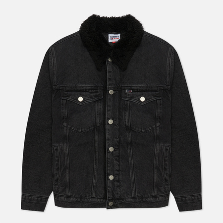 tommy jeans oversize sherpa