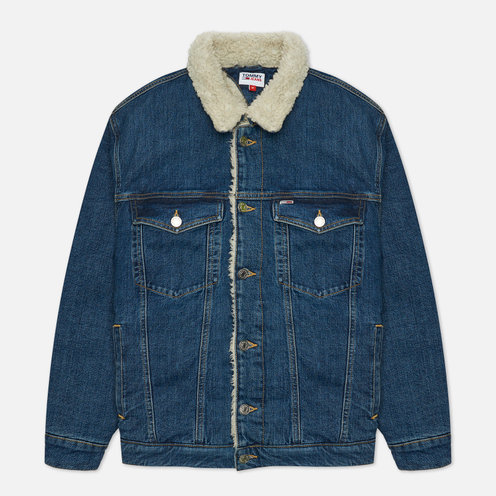 tommy jeans oversize sherpa