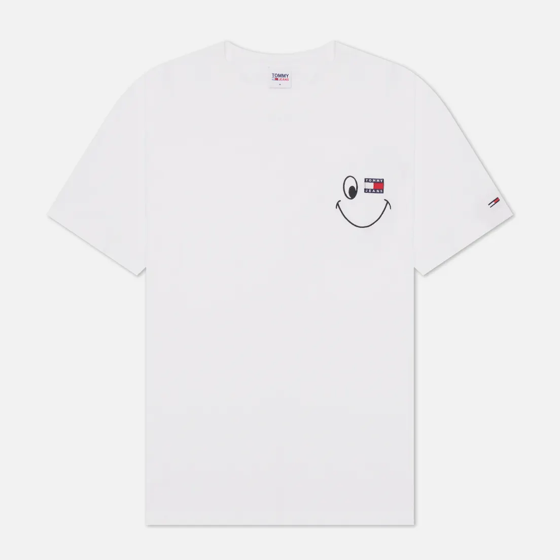 Tommy Jeans Мужская футболка Smiley Badge Graphic