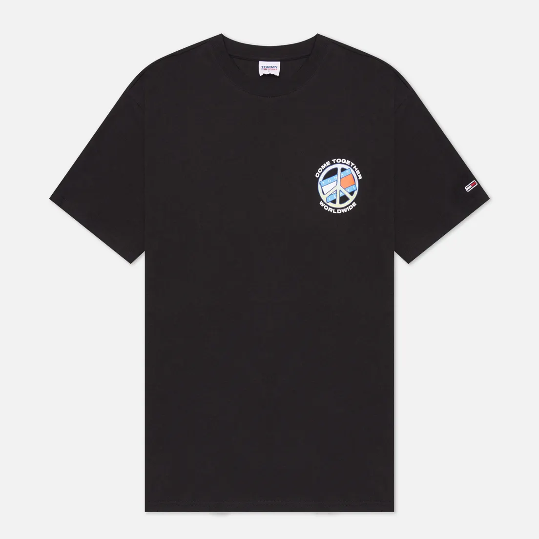 Tommy Jeans Мужская футболка Together World Peace