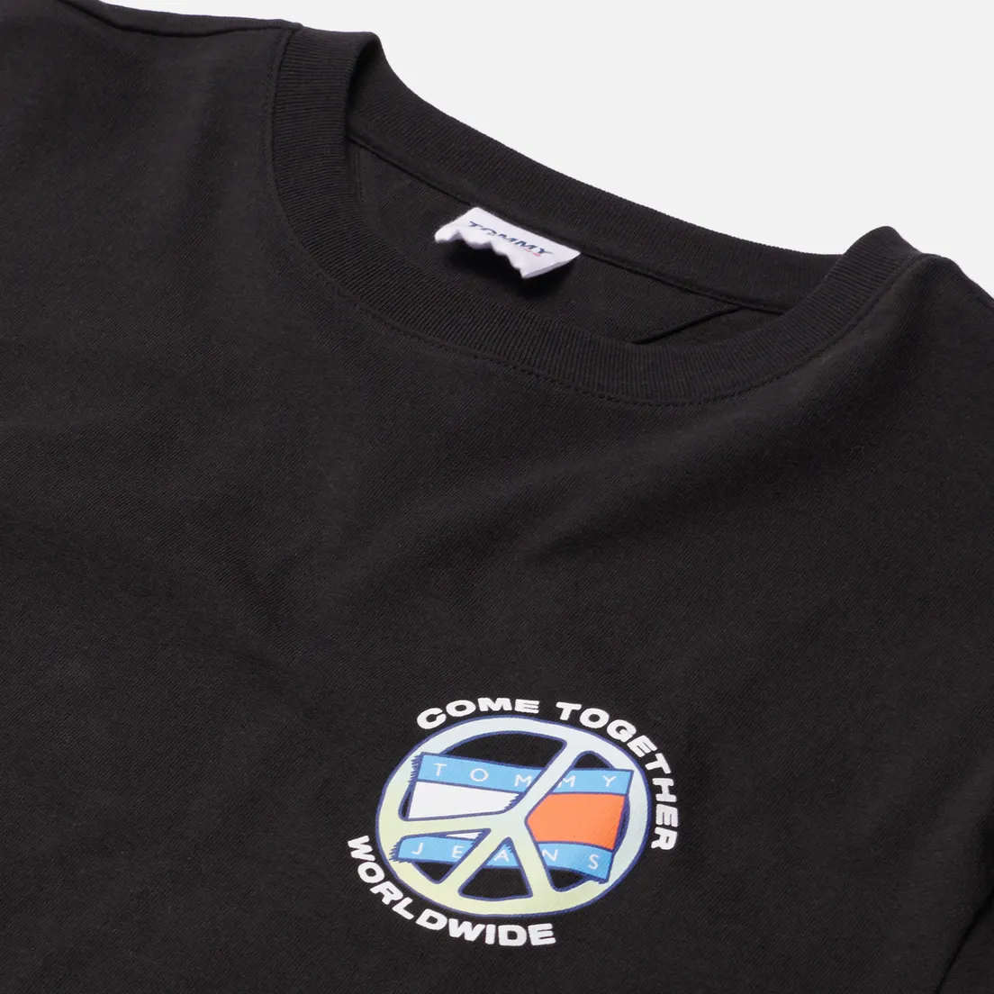 Tommy Jeans Мужская футболка Together World Peace