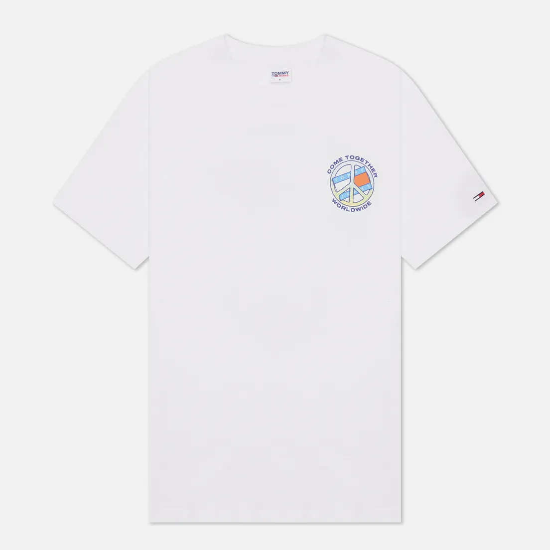 Tommy Jeans Мужская футболка Together World Peace