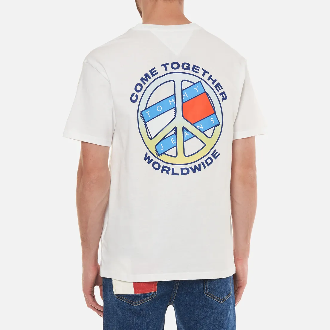 Tommy Jeans Мужская футболка Together World Peace