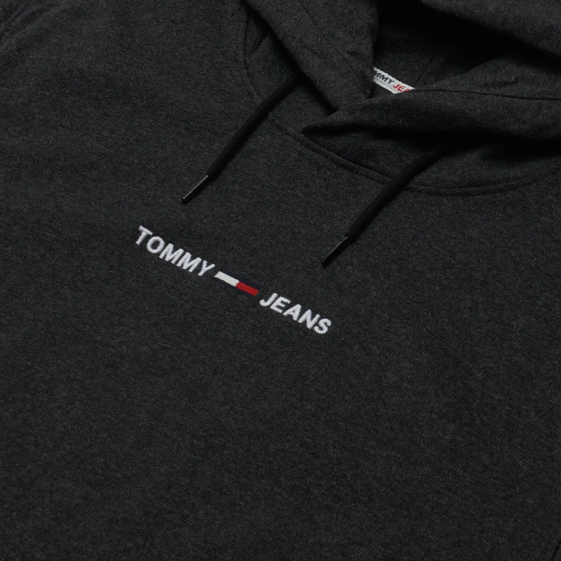 Tommy Jeans Мужская толстовка Straight Logo Hoodie
