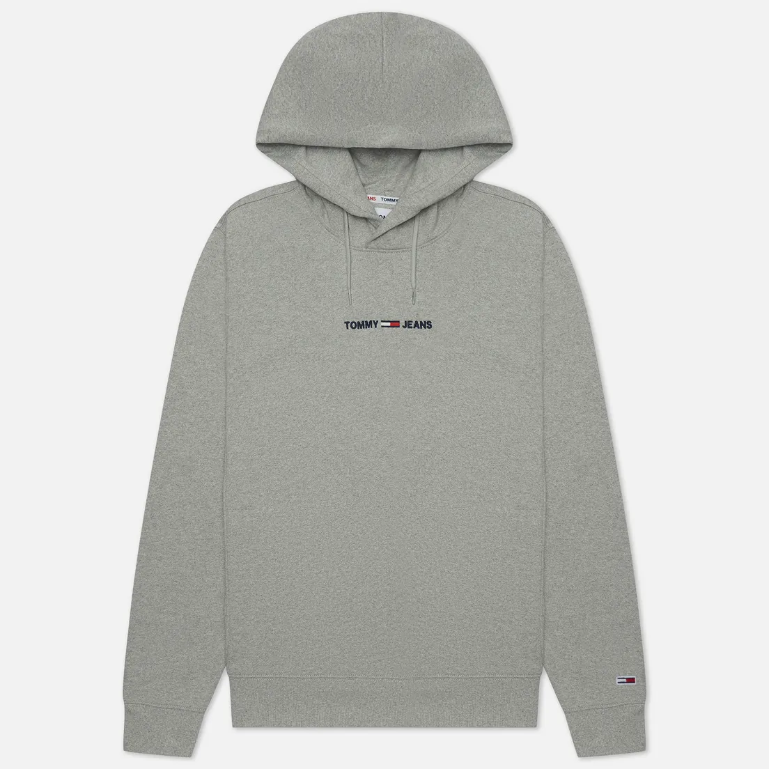 Tommy Jeans Мужская толстовка Straight Logo Hoodie