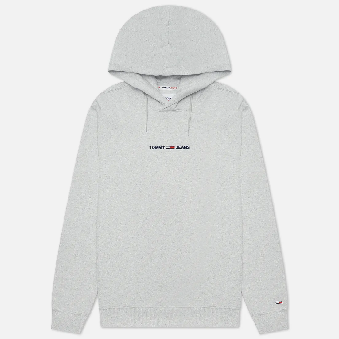 Tommy Jeans Мужская толстовка Straight Logo Hoodie