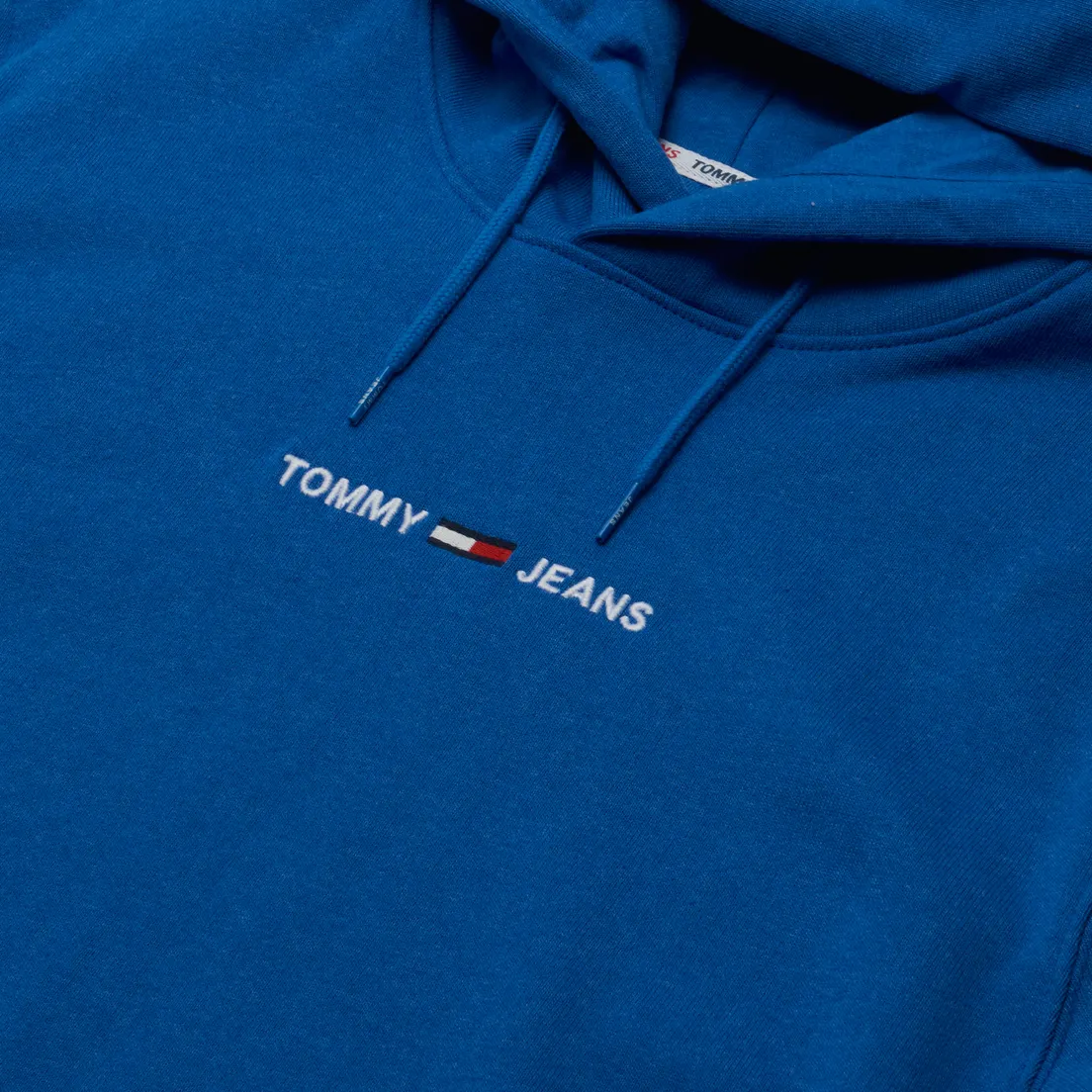 Tommy Jeans Мужская толстовка Straight Logo Hoodie
